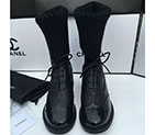 2016 chanle women Boots in Patent leather