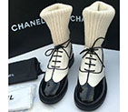 2016 chanle women Boots in Patent leather