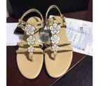 2016 chanle women Sandals in Sheepskin leather CHW1151