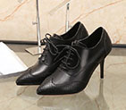 2016 chanle women high-heeled shoes in Calfskin leather Heel Height 8.5cm CHW1161