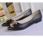 2016 chanle women shoes in Calfskin leather CHW1154