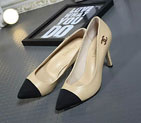 2016 chanle women shoes in Calfskin leather Heel Height 9cm CHW1049