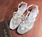2016 gucci women Sandals shoes in Calfskin leather GWS233
