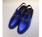 2016 gucci women Sandals shoes in Calfskin leather GWS175