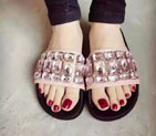 2016 gucci women Slippers With Rhinestone GWS253