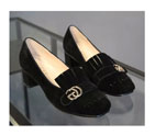 2016 gucci women shoes in Cowhide Leather GWS160