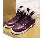 2016 gucci women sneakers shoes in Calfskin leather GWS384