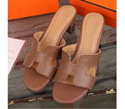 2016 hermes classic women Slippers in Calfskin leather HWS102