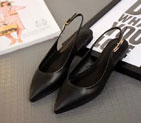 2016 hermes women Slippers in Calfskin leather