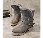 2016 latest Burberry women Nubuck Leather Snow Boots
