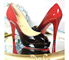 2016 latest Christian Louboutin high-heeled shoes in Patent leather Heel Height 13cm CLWS0130
