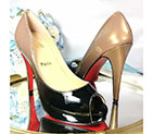 2016 latest Christian Louboutin high-heeled shoes in Patent leather Heel Height 13cm CLWS0131