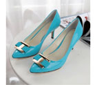 2016 new arrivals Ferragamo shoes in Paint leather LFWS0108