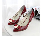 2016 new arrivals Ferragamo shoes in Paint leather LFWS0104