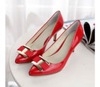 2016 new arrivals Ferragamo shoes in Paint leather LFWS0106