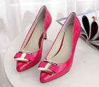 2016 new arrivals Ferragamo shoes in Paint leather LFWS0109