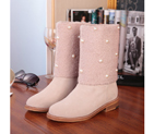 2016 new arrivals chanel Classic Short Boots CHW0865