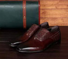 2016 new arrivals louis vuitton Calfskin leather Men business casual shoes SML0399