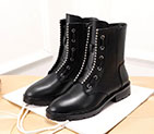 2017 Alexander women Short Boots in Calfskin leather AXD0057