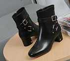 2017 Bally women Short Boots in Calfskin leather Heel 5cm BW0017