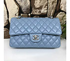 2017 Chanel Classic Flap Bag Original Lambskin Leather 1112 Silver hardware