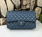 2017 Chanel Classic Flap Bag Original Lambskin Leather 1112 Silver hardware