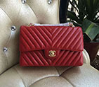 2017 Chanel Classic Flap Bag Original Leather 1112 Gold hardware 1112