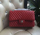2017 Chanel Classic Flap Bag Original Leather 1112 Silver hardware