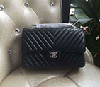 2017 Chanel Classic Flap Bag Original Leather 1112 Silver hardware