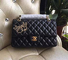2017 Chanel Classic Flap Bag Pink Original Sheepskin Leather 1112 Gold hardware 1112