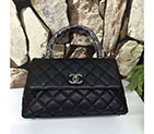 2017 Chanel Coco shoulder Tote bag Original Leather A92989 A92989