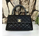 2017 Chanel Coco shoulder Tote bag Original Leather A92989 A92989