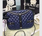 2017 Chanel Flap Bag Original Lambskin Leather A91386 Blue