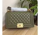 2017 Chanel Le Boy Flap Shoulder Bag Original Sheepskin Leather A67086