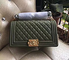 2017 Chanel LeBoy Flap Shoulder Bag Original Caviar Leather A67086