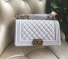 2017 Chanel LeBoy Flap Shoulder Bag Original Sheepskin leather A67086