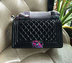 2017 Chanel LeBoy Flap Shoulder Bag Original leather A67086