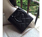 2017 Chanel Matelasse Tri-Fold Wallet Original Leather A50099 Black