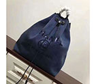 2017 Chanel Original Denim Fabric Backpack A33650 ancient silver hardware A33650