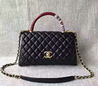 2017 Chanel Original Leather grained shoulder Tote bag A92991
