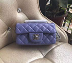 2017 Chanel Phone Bags Cherry pink Original Sheepskin Leather A34008 Silver A34008