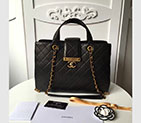 2017 Chanel Shoulder Tote Bag Snake Leather A95145 Black A95145