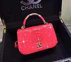 2017 Chanel Small Shoulder Tote bag Original Python Leather A90019 Gold hardware A90019