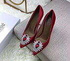 2017 Chloe Women shoes in Silk Heel Height 9.5cm CHL0005