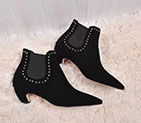 2017 Dior women Boot in Calfskin leather with rivet Heel Height 4.5cm DSW0280
