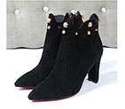 2017 Dior women Boot in velvet Heel 8cm DSW0288