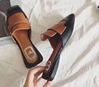 2017 Dior women Flat Slippers in Calfskin leather DSW0257