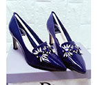 2017 Dior women shoes in Patent leather DSW0244