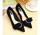 2017 Dior women shoes in Velvet DSW0237