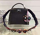 2017 Fendi MINI PEEKABOO handbag in Original calfskin leather 2447 2447